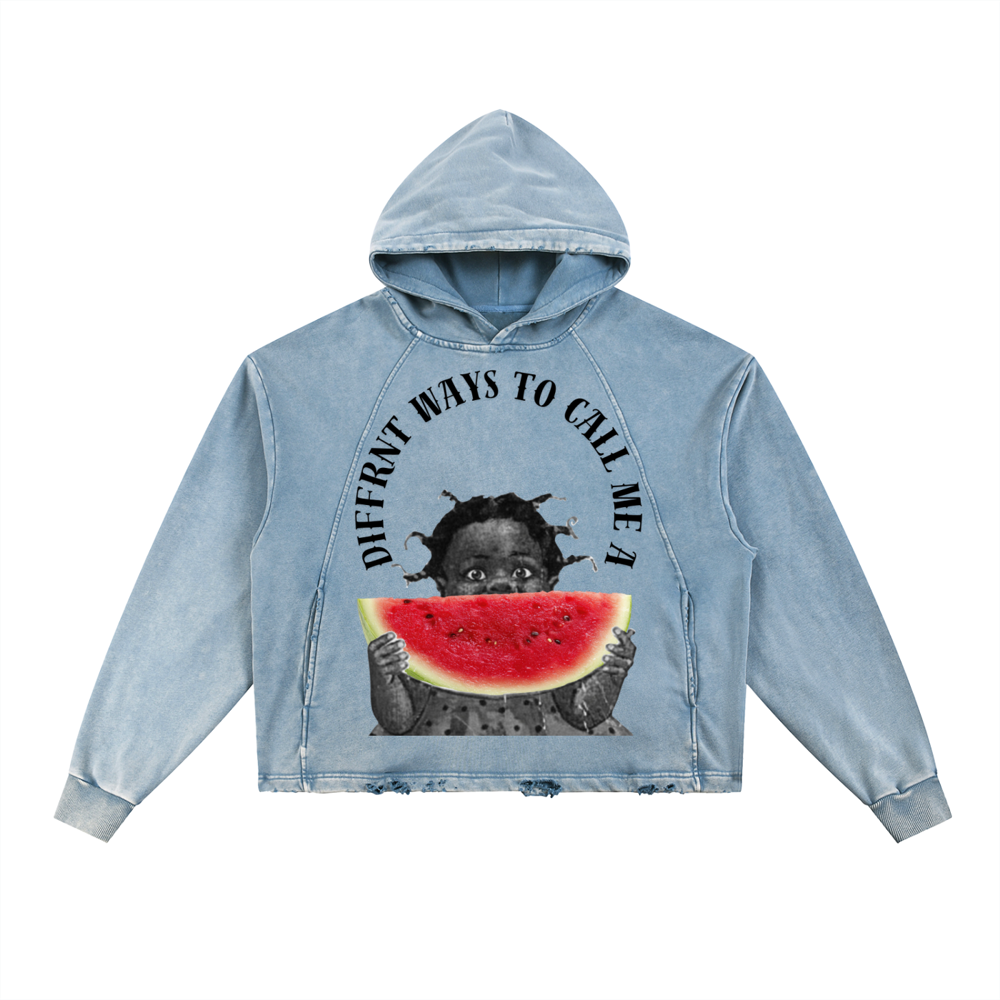 hyrc x sterling denimish hoodie